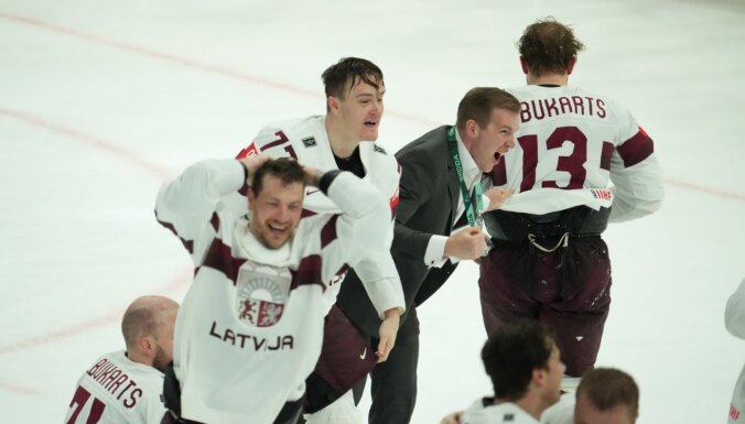 'Mīlam hokeju, mīlam Latviju, mīlam dzīvi' – Latvija IIHF spēka rangā iegūst trešo vietu