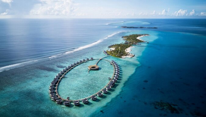ФОТО. Мальдивская красота: роскошные коттеджи прямо на воде