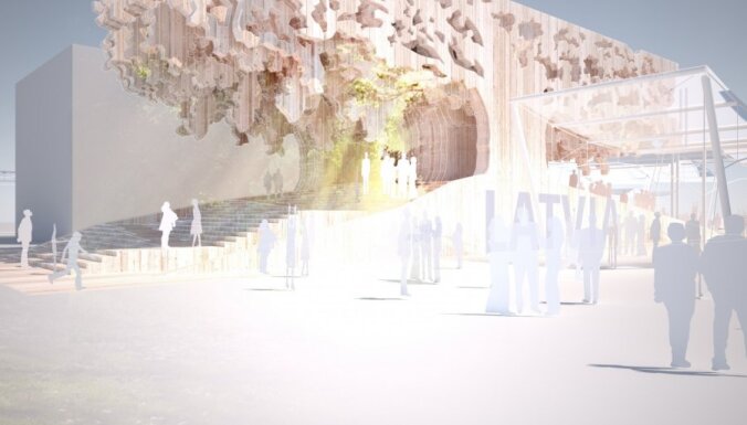 Latvijas paviljons Milānas 'World Expo' izskatīsies pēc ozola
