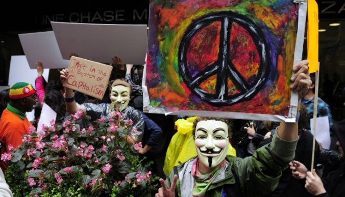 Юбилей движения Occupy Wall Street завершился арестами