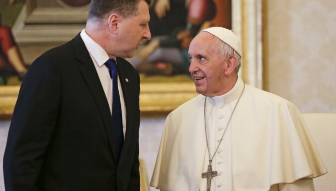 Pagaidām nav saņemts apstiprinājums pāvesta Franciska vizītei Latvijā nākamgad