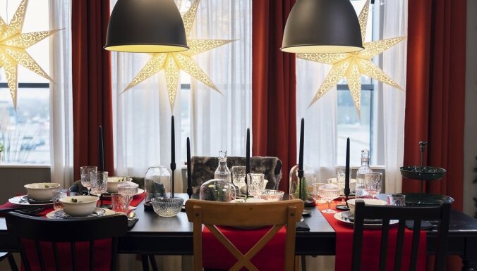 ФОТО. Дизайнер IKEA: четыре совета, как недорого украсить стол к рождественскому ужину
