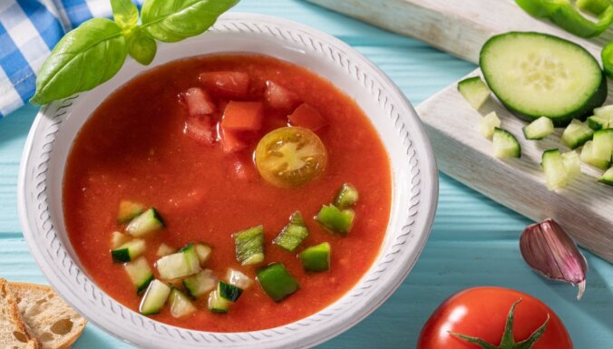 Gaspačo – aukstās zupas spāņu brālēns. Svaigumiņš ar temperamentu!