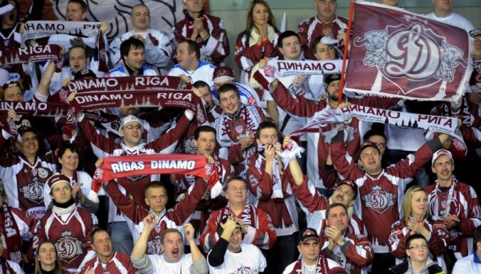 Himnas incidenta dēļ Rīgas 'Dinamo' faniem piešķir 100 biļetes uz nākamo maču Minskā