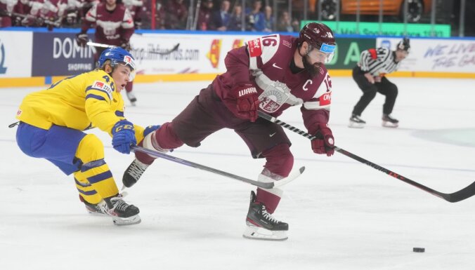 Latvijas hokeja izlases uzvara pār Zviedriju – skatītākā sporta pārraide kopš 2014. gada