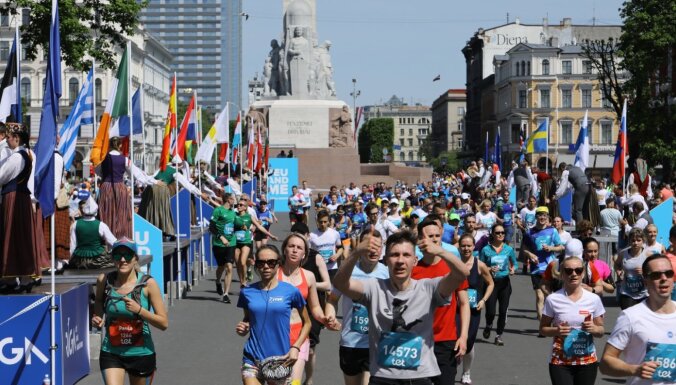 Mediķi aicina 'Rimi' Rīgas maratona dalībniekus būt atbildīgiem par savu veselību