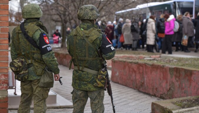 Doņeckā spridzināt ēkas esot ieradušies vagnerieši; Kijeva noliedz ziņas par Ukrainas šāviņiem Krievijā