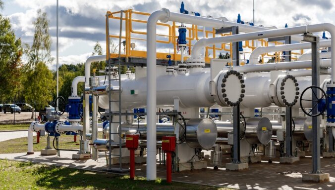 В Латвию доставлена половина дополнительно заказанного Latvenergo газа