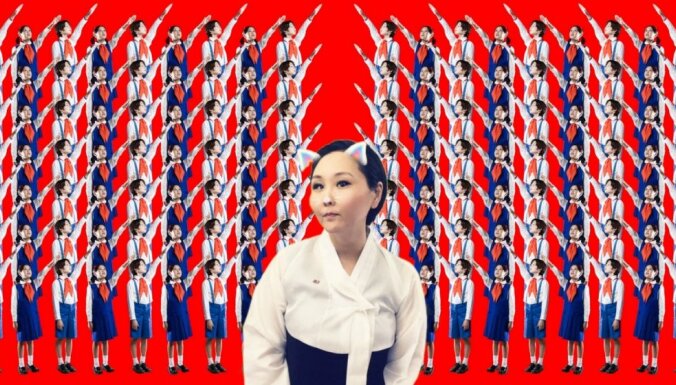 Mina Čeona – māksliniece, kura slepšus sūta uz Ziemeļkoreju lekcijas par mākslu