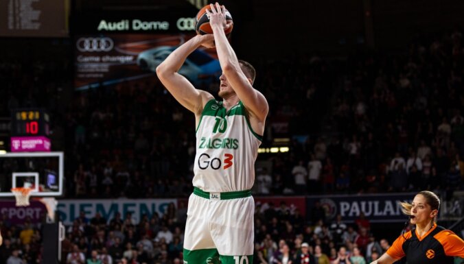 Šmits palīdz 'Žalgiris' atgūt vadību LKL finālsērijā