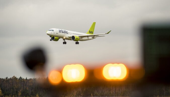Число пассажиров у airBaltic выросло на 67%