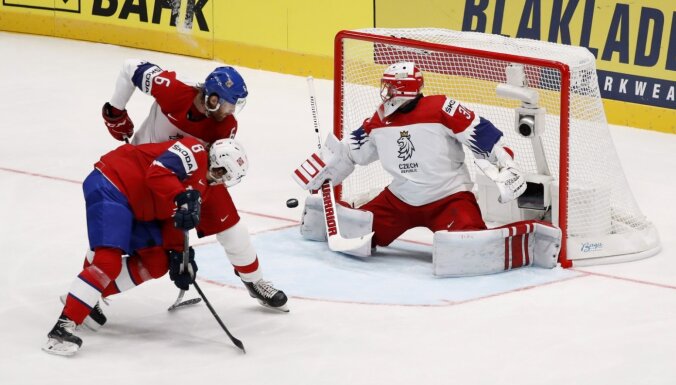 Хоккей: Победа Чехии над Норвегией осложнила для Латвии попадание в плей-офф