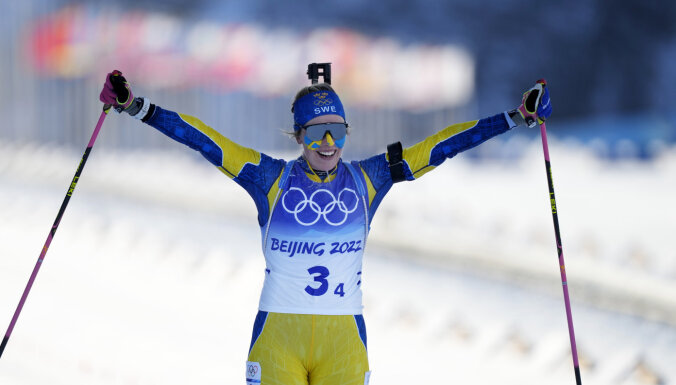 Российские биатлонистки впервые с 2010 года завоевали олимпийскую медаль в эстафете