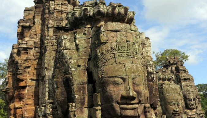 Kambodžas džungļos atrod pirms 1200 gadiem zudušu pilsētu