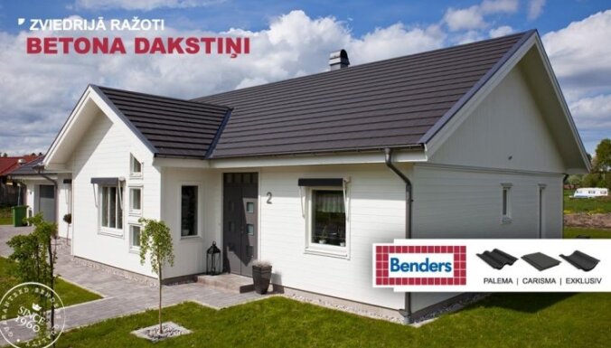 Benders betona dakstiņu jumts – pārbaudīta kvalitāte un vērtība