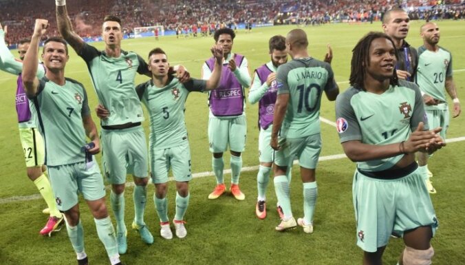 Portugāles futbola izlase: braucam uz Parīzi pēc uzvaras!