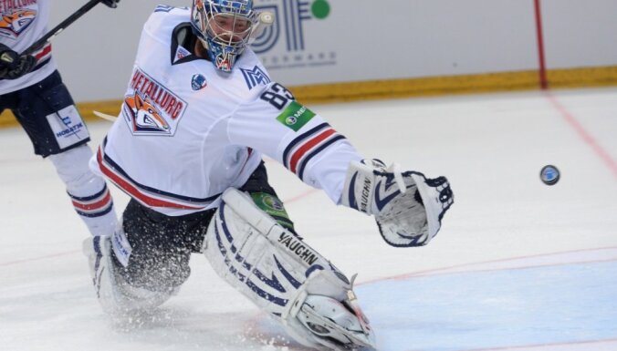 Magņitogorskas 'Metallurg' pēc uzvaras pār CSKA atgūst KHL Austrumu konferences līderpozīciju
