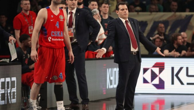 CSKA head coach Dimitrios Itoudis