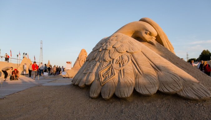 В эти выходные в Елгаве пройдет международный фестиваль песчаных скульптур Summer Signs 2023