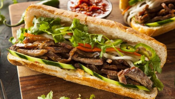Kā pagatavot izcili gardo sviestmaizi 'banh mi', kas tiek uzskatīta par labāko pasaulē