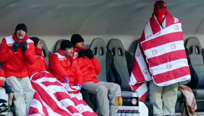 Fotoreportāža: futbols aukstumā Krievijā