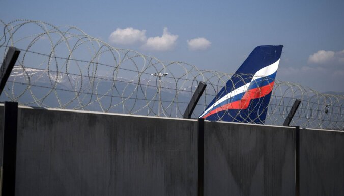 Krievijas lidmašīnas pie Latvijas jūras robežas bieži ziņo par tehniskām problēmām
