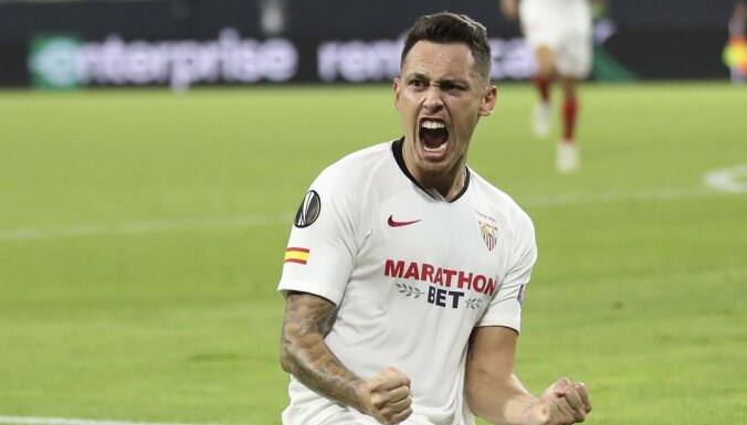 'Šahtar' un 'Sevilla' iekļūst Eiropas līgas pusfinālā