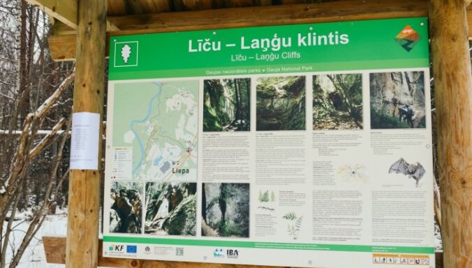 Foto: Meklējot iespaidīgās Līču-Laņģu klintis – vienu no skaistākajiem pastaigu maršrutiem Latvijā