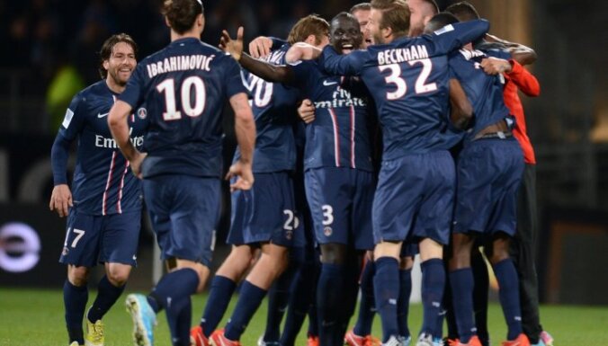 'Paris St.Germain' spēlētājiem par uzvaru Čempionu līgā sola divreiz vairāk kā 'Real' futbolistiem