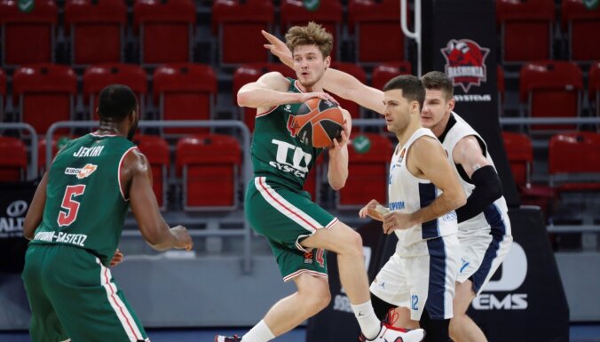 Kurucs bez punktiem 'TD Systems Baskonia' uzvarā Eirolīgā