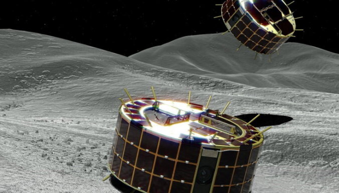 Японские роботы совершили посадку на астероид Рюгу и прислали фото