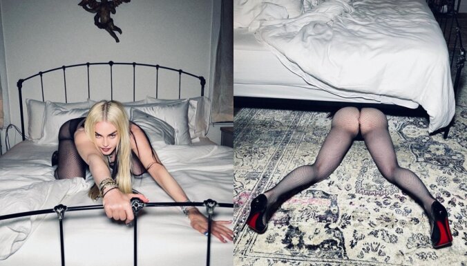Leģendārā Madonna publisko varen savdabīgus foto