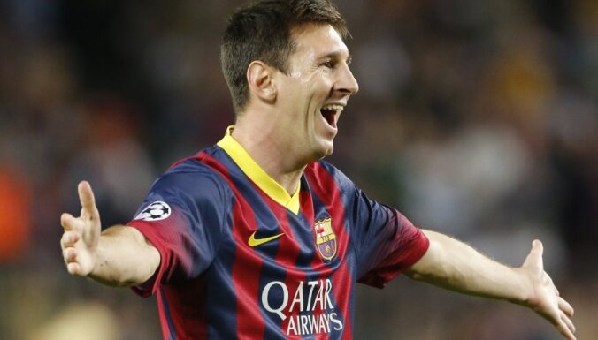 Mesi pēc jaunas vienošanās ar 'Barcelona' kļūs par vislabāk apmaksāto futbolistu pasaulē