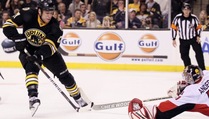 Daugaviņa ‘Senators’ nenotur divu vārtu pārsvaru un zaudē 'Bruins'