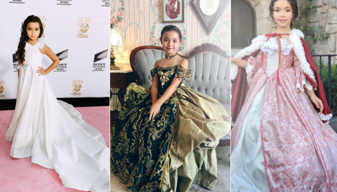 Sapņu piepildījums: kā trīs bērnu tēvs darina 'Disney' princešu kleitas
