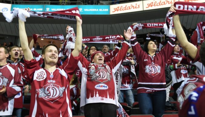 Rīgas 'Dinamo' ievērojams kāpums Eiropas apmeklētāko komandu sarakstā