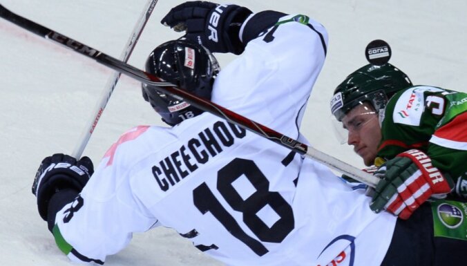 Minskas 'Dinamo' panāk vienošanos ar pazīstamo kanādiešu hokejistu Čīčū