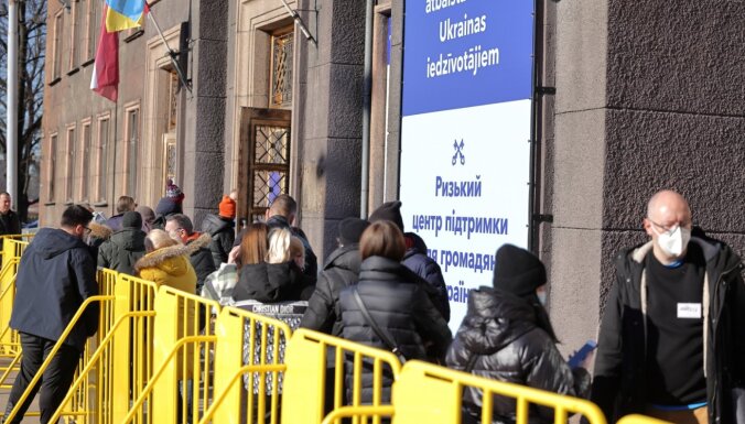 Kopš 4. jūlija Rīgā mājvietu meklējuši 388 Ukrainas bēgļi, bet VUGD izmitinājis 73 cilvēkus