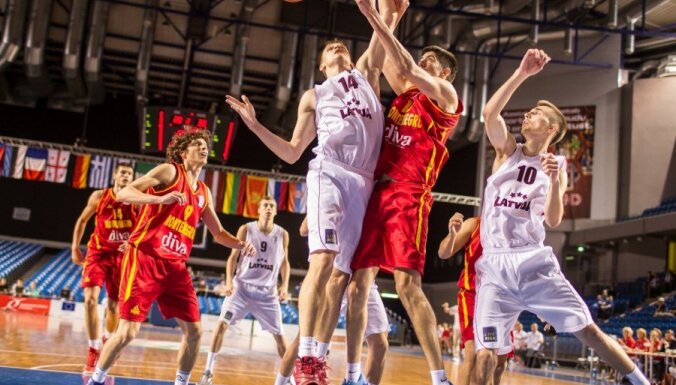 Latvijas U-20 izlases basketbolisti pirmo reizi iekļūst EČ pusfinālā