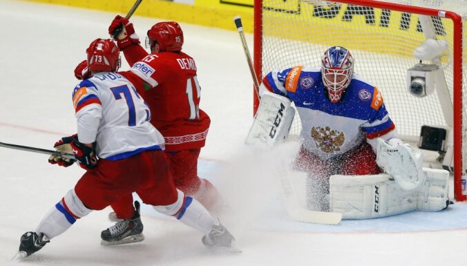 Сэйв Бобровского в матче Россия — Словакия попал в топ игрового дня