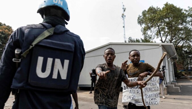 ANO miera uzturētāji Kongo DR atklāj uguni; divi bojāgājušie
