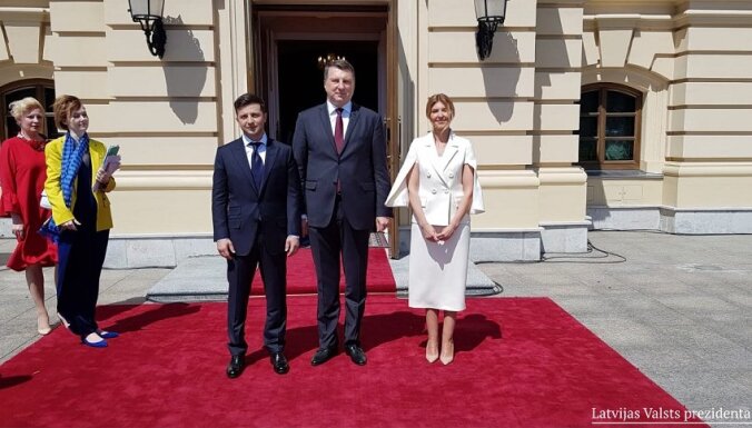 Зеленский надеется, что Латвия останется "адвокатом Украины"