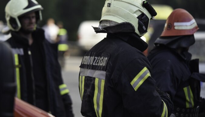 Otrdien dzēsts paaugstinātas bīstamības ugunsgrēks dzīvojamā mājā Mārupē