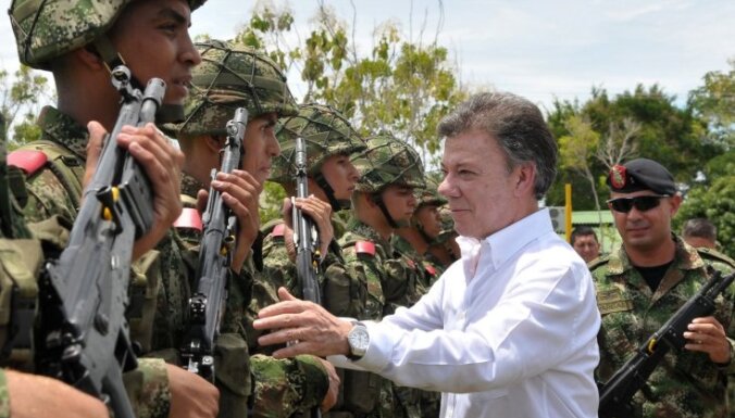 Kolumbijas prezidentam diagnosticēts prostatas vēzis