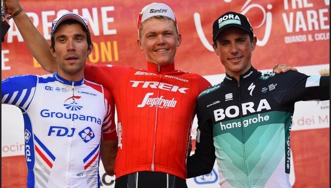 Skujiņš velobraucienā Itālijā izcīna savas karjeras lielāko uzvaru