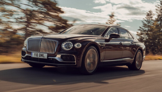 В этом году в Латвии зарегистрировано уже 9 новых Bentley класса "люкс"