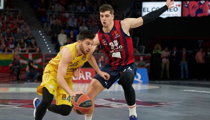 Kurucs un 'Baskonia' uzvar svarīgā cīņā par vietu Eirolīgas izslēgšanas turnīrā