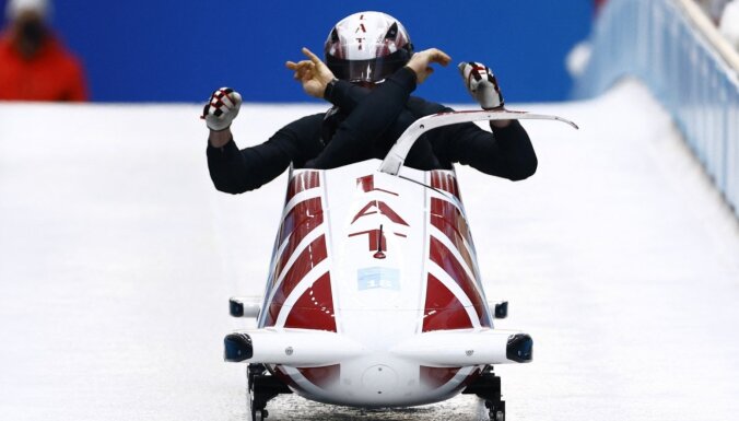 ФОТО: Как латвийские спортсмены тренируются на Олимпийских играх в Пекине