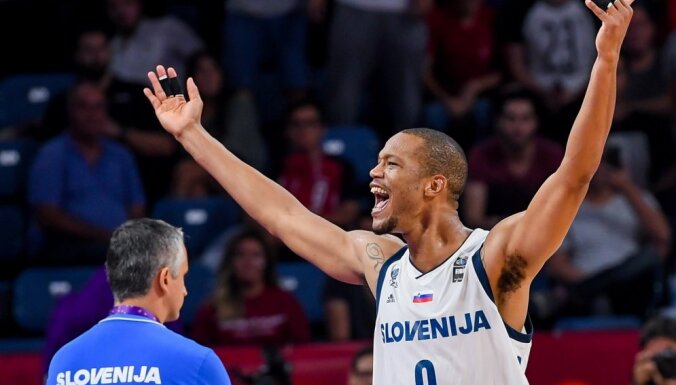 Slovēnijas izlases basketbolists Rendolfs pēc zaudējumiem Latvijai un Turcijai noslēgs karjeru valstsvienībā