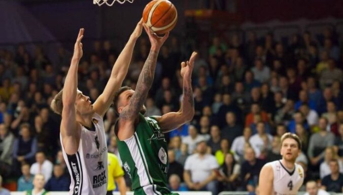 'Valmiera/ORDO' basketbolisti BBL pusfinālu uzsāk ar četru punktu zaudējumu